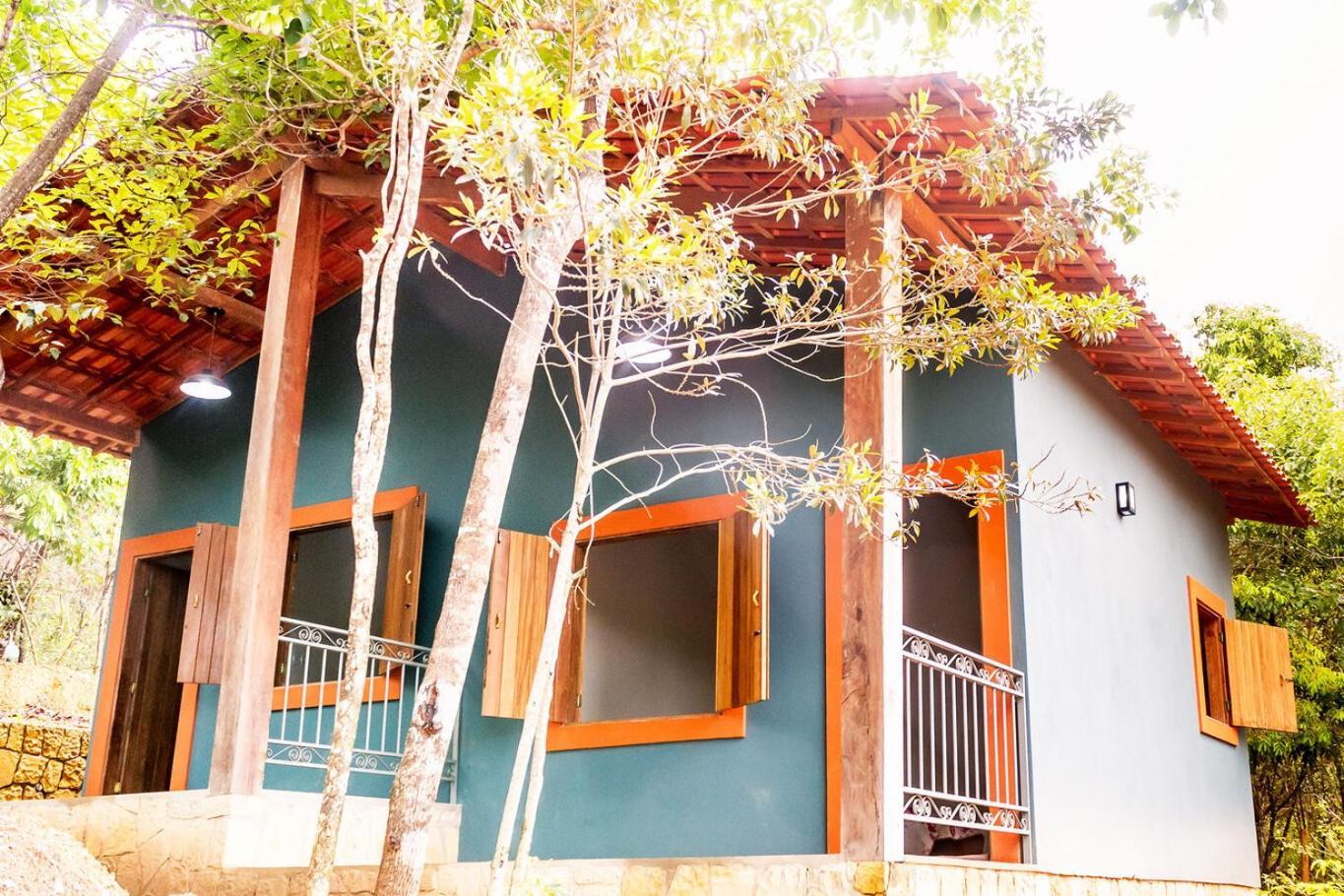 Villa Aconchegante Chale Com Wi-Fi No Vale Do Capao-Ba Exterior foto